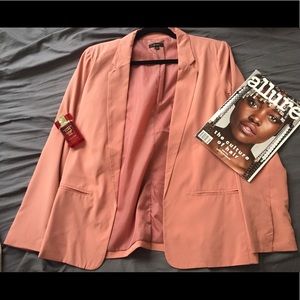 Silky Pink Blazer